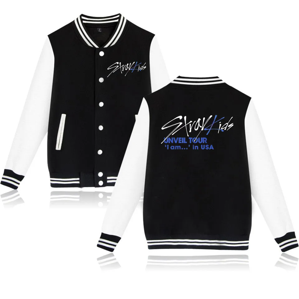 Street Cool New Style Autumn And Winter Trend Stray Kids Pattern English Printing plus Velvet Baseball Uniform
Street Cool New Style Autumn And Winter Trend Stray Kids Pattern English Printing plus Velvet Baseball Uniform