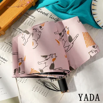 YADA Design Cartoon Cats Umbrella Anti-UV Rainproof Sun Rainy Fold Umbrellas Protection Parasol Animals Kid Girls Umbrella YD236
YADA Design Cartoon Cats Umbrella Anti-UV Rainproof Sun Rainy Fold Umbrellas Protection Parasol Animals Kid Girls Umbrella YD236