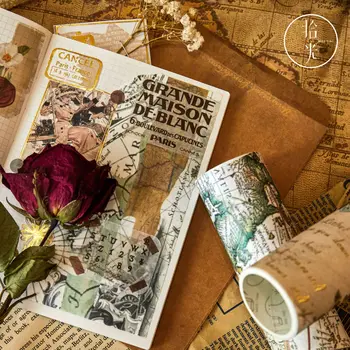 15cm*1.2m Vintage Memo Pad Retro Bronzing Picture Frame Map Pattern Memo Sheet Diary Decoration Paper Office School Supplies
15cm*1.2m Vintage Memo Pad Retro Bronzing Picture Frame Map Pattern Memo Sheet Diary Decoration Paper Office School Supplies
