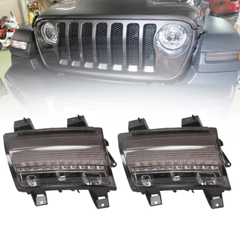 For Jeep Wrangler JL 2018+ LED New Daytime Running / Turn Signal Lights Fender White DRL Amber Turn Singnal Light
For Jeep Wrangler JL 2018+ LED New Daytime Running / Turn Signal Lights Fender White DRL Amber Turn Singnal Light