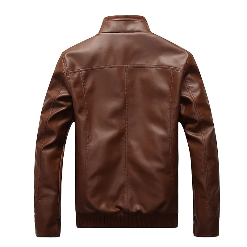 Spring And Autumn New Style Men Stand Collar Solid Color Japanese-style Popular Brand Casual PU Leather Coat Youth Versatile Lea
Spring And Autumn New Style Men Stand Collar Solid Color Japanese-style Popular Brand Casual PU Leather Coat Youth Versatile Lea