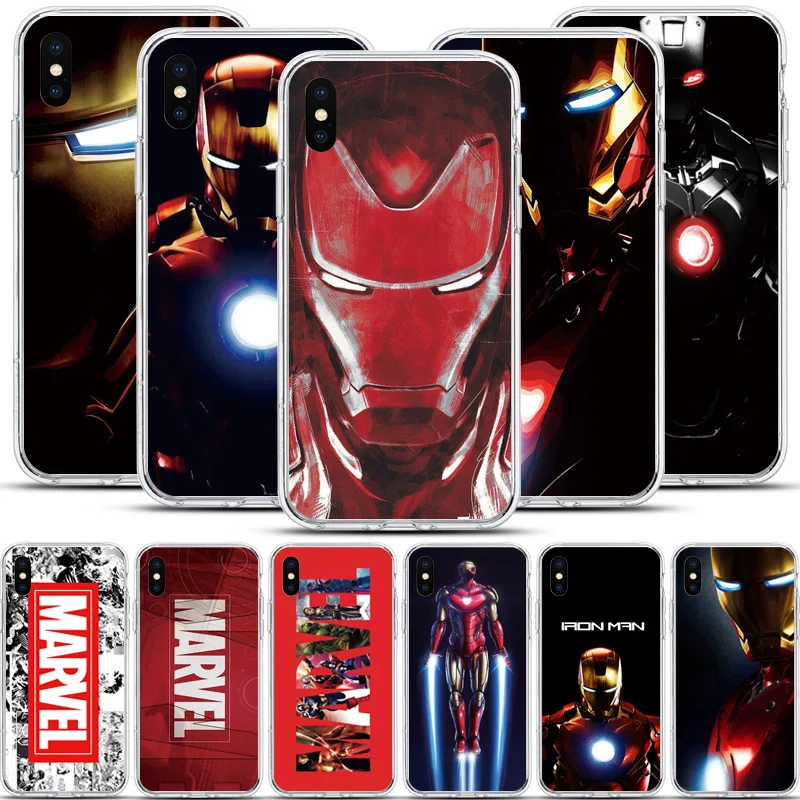 Soft TPU silicone mobile phone case for iphone 11 11Pro 11proMax X XR XSmax Marvel iron man transparent shell foriphone 7 8 6 SE
Soft TPU silicone mobile phone case for iphone 11 11Pro 11proMax X XR XSmax Marvel iron man transparent shell foriphone 7 8 6 SE