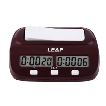 LEAP Professional Compact Digital Chess Clock Count Up Down Timer Electronic Board Game Bonus Competition Master Tournament Hot
LEAP Professional Compact Digital Chess Clock Count Up Down Timer Electronic Board Game Bonus Competition Master Tournament Hot