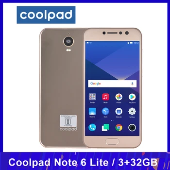 Coolpad Note 6 Lite 4G Mobile Phone 5-Inch HD Display Android 7.1 3GB RAM+32GB ROM 13MP 8MP 2500mAh Fingerprint Smartphone
Coolpad Note 6 Lite 4G Mobile Phone 5-Inch HD Display Android 7.1 3GB RAM+32GB ROM 13MP 8MP 2500mAh Fingerprint Smartphone