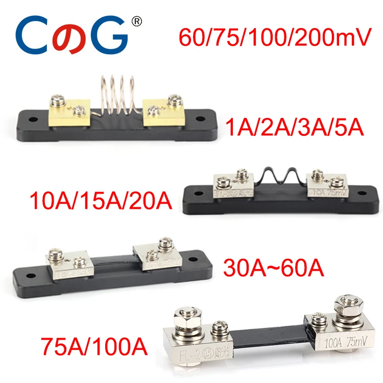 1A 2A 3A 5A 10A 15A 20A 30A 40A 50A 75A 100A 75mV 60mV 100mV 0.5 Class CG FL-2 Manganin Copper DC Shunt Measuring Shunt Resistor
1A 2A 3A 5A 10A 15A 20A 30A 40A 50A 75A 100A 75mV 60mV 100mV 0.5 Class CG FL-2 Manganin Copper DC Shunt Measuring Shunt Resistor