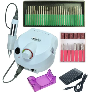 35000/20000 RPM Electric Nail Drill Machine Set Mill Cutter Bits for Manicure Pedicure Gel Cuticle Drill File Strong Equipment
35000/20000 RPM Electric Nail Drill Machine Set Mill Cutter Bits for Manicure Pedicure Gel Cuticle Drill File Strong Equipment