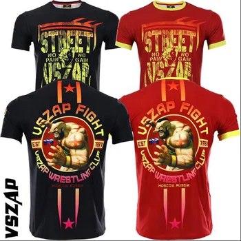 2020 VSZAP Fitness Short Sleeve MMA Fight Wrestling Fighting T-Shirt Polyester Quick-Dry UFC Martial Arts Sports Men's T-Shirt
2020 VSZAP Fitness Short Sleeve MMA Fight Wrestling Fighting T-Shirt Polyester Quick-Dry UFC Martial Arts Sports Men's T-Shirt