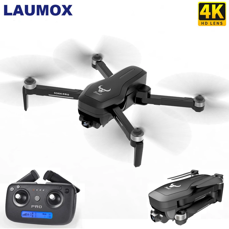 LAUMOX SG906 PRO GPS Drone With 2-axis Anti-shake Self-stabilizing Gimbal 4K HD Camera WiFi FPV Brushless Dron Quadcopter VS E58
LAUMOX SG906 PRO GPS Drone With 2-axis Anti-shake Self-stabilizing Gimbal 4K HD Camera WiFi FPV Brushless Dron Quadcopter VS E58