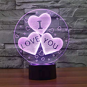 Valentine's Day I LOVE YOU 3D Light Touch Acrylic Visual Light LED 7 Color Night Light Christmas and New Year Gifts
Valentine's Day I LOVE YOU 3D Light Touch Acrylic Visual Light LED 7 Color Night Light Christmas and New Year Gifts