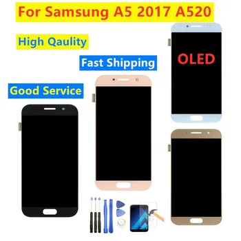 5.2" OLED For Samsung Galaxy A5 2017 A520 Display LCD Screen Touch Digitizer Assembly For SAMSUNG A520 LCD A520 A5 2017 LCD
5.2" OLED For Samsung Galaxy A5 2017 A520 Display LCD Screen Touch Digitizer Assembly For SAMSUNG A520 LCD A520 A5 2017 LCD