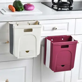 Kitchen Wall Mounted Folding Waste Bin Cabinet Door Hanging Trash Bin Garbage Car Trash Can Wall Mounted Foldable Cleaning
Kitchen Wall Mounted Folding Waste Bin Cabinet Door Hanging Trash Bin Garbage Car Trash Can Wall Mounted Foldable Cleaning