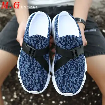 Casual Sandals for Men 2020 Slip-on Summer Slippers Beach Platform Men's Shoes Mesh Breathable Sandal Man Plus Sizes Slides C69
Casual Sandals for Men 2020 Slip-on Summer Slippers Beach Platform Men's Shoes Mesh Breathable Sandal Man Plus Sizes Slides C69