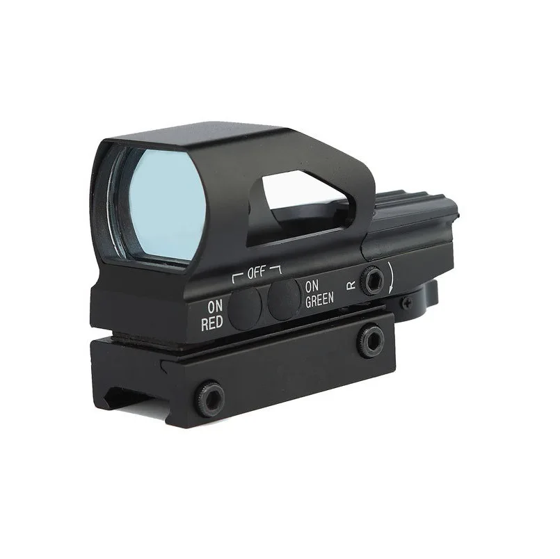 Tactical 1x22 red/green dot sight holographic mirror reflection 4 red dot sight rifle mirror air gun mirror 20mm rail mounting
Tactical 1x22 red/green dot sight holographic mirror reflection 4 red dot sight rifle mirror air gun mirror 20mm rail mounting
