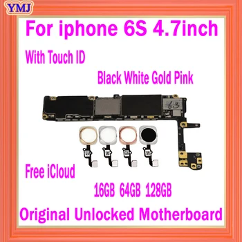 Full unlocked for iphone 6s 4.7inch Motherboard With/No Touch ID,100% Original for iphone 6S Mainboard Free icloud Good tested 
Full unlocked for iphone 6s 4.7inch Motherboard With/No Touch ID,100% Original for iphone 6S Mainboard Free icloud Good tested