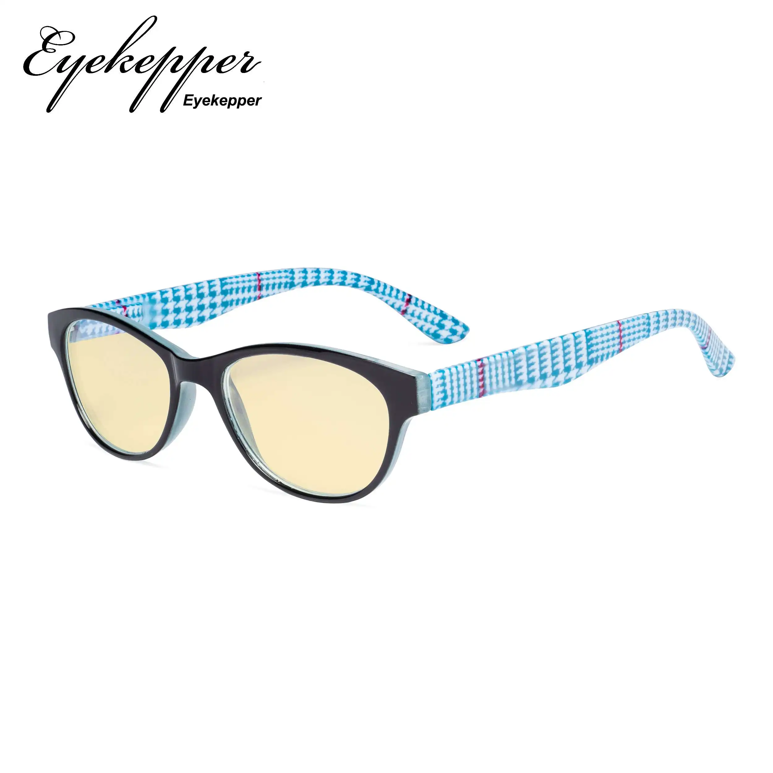 TM074 Eyekepper Blue Light Blocking Glasses Women with Yellow Filter Lens - Ladies Cateye Computer Eyeglasses
TM074 Eyekepper Blue Light Blocking Glasses Women with Yellow Filter Lens - Ladies Cateye Computer Eyeglasses