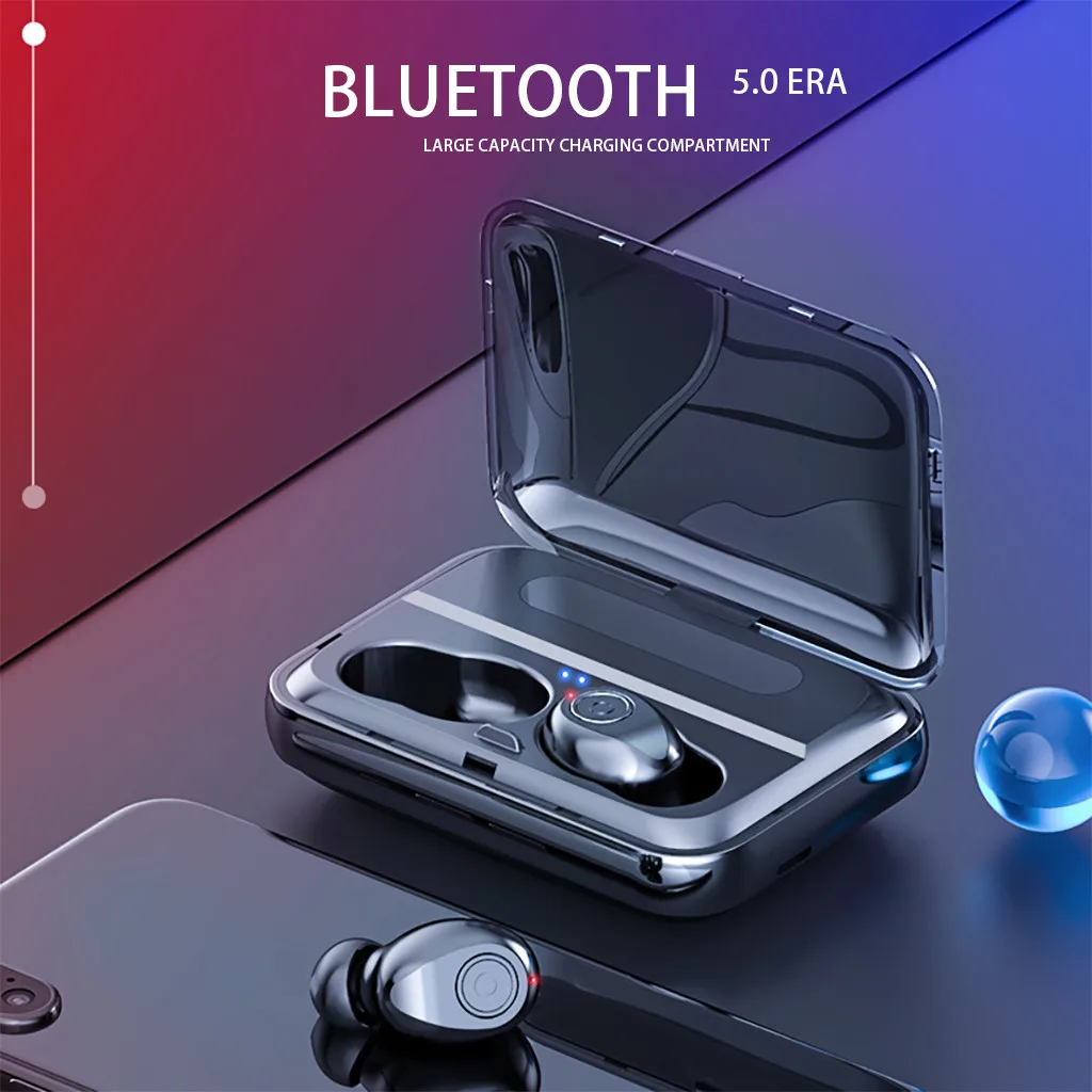 Mini Twins True Wireless Sports Earbuds Bluetooth In-Ear Stereo Headset TWS Lightweight 2 Colours For iPhone For Samsung #20
Mini Twins True Wireless Sports Earbuds Bluetooth In-Ear Stereo Headset TWS Lightweight 2 Colours For iPhone For Samsung #20