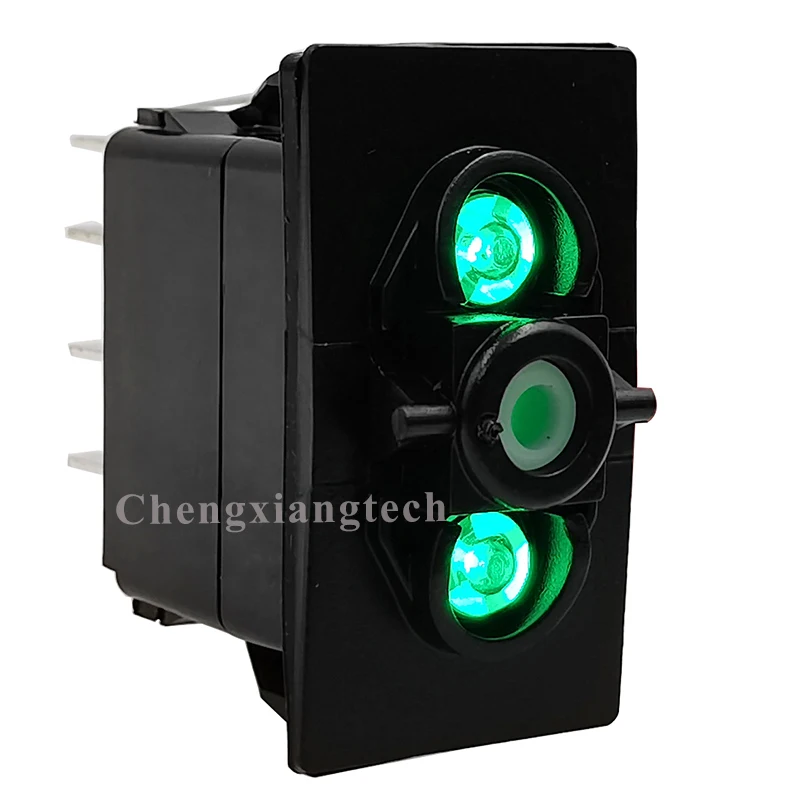 Green Led ON OFF ON Switch Base 7PIN DPDT Waterproof IP68 12V 20A 24V 10A Switch Body, Car Boat Rocker Switch Accessories
Green Led ON OFF ON Switch Base 7PIN DPDT Waterproof IP68 12V 20A 24V 10A Switch Body, Car Boat Rocker Switch Accessories