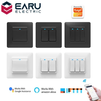 1 2 3 GANG AC100-240V 10A WiFi Smart Timer Light Wall Switch Push Button Switch Smart Life Tuya Remote Control Alexa Google Home
1 2 3 GANG AC100-240V 10A WiFi Smart Timer Light Wall Switch Push Button Switch Smart Life Tuya Remote Control Alexa Google Home