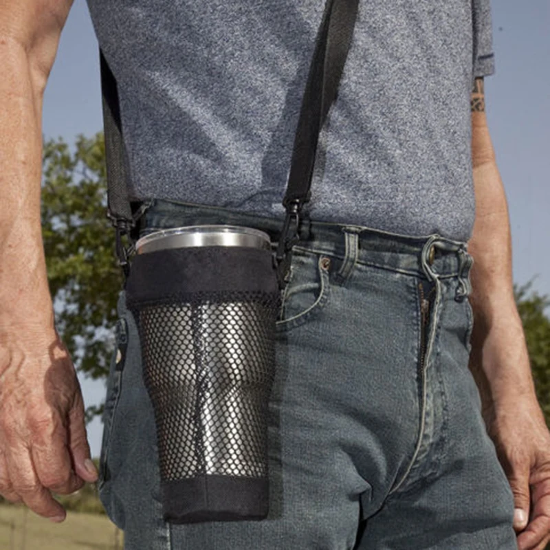 Cup Mug Holder Bag Water Bottle Carry Mesh Net Bag Portable Cup Pouch With Removable Strap For Outdoor Climbing Supplies
Cup Mug Holder Bag Water Bottle Carry Mesh Net Bag Portable Cup Pouch With Removable Strap For Outdoor Climbing Supplies