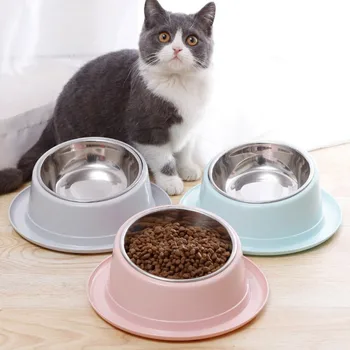 Stainless Steel Non-slip Cat Bowl Pets Anti-fall Dog Bowl Feeder Feeding Bowl 15 Degree Tilt Cat Cervical Spine Protection Bowl
Stainless Steel Non-slip Cat Bowl Pets Anti-fall Dog Bowl Feeder Feeding Bowl 15 Degree Tilt Cat Cervical Spine Protection Bowl