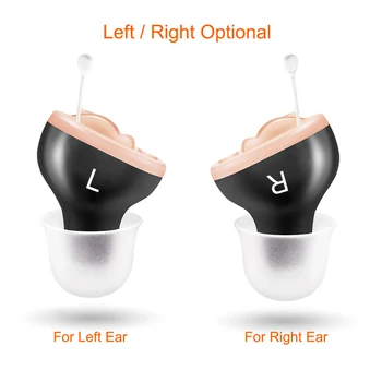 Ear Sound Amplifier Digital Hearing Aid Invisible Portable Black Hearing Impairment Hearing Aids Battery CIC Mini Amplifier
Ear Sound Amplifier Digital Hearing Aid Invisible Portable Black Hearing Impairment Hearing Aids Battery CIC Mini Amplifier