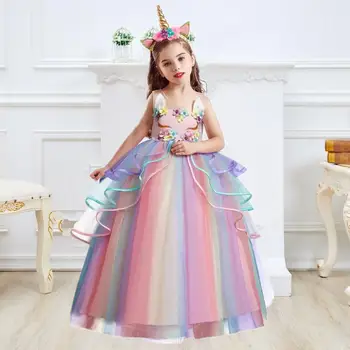 6-14 Years Girls Clothing Girls Dress for Teen Wedding Tulle Lace Long Girl Dresses Elegant Princess Pageant Party Formal Gown
6-14 Years Girls Clothing Girls Dress for Teen Wedding Tulle Lace Long Girl Dresses Elegant Princess Pageant Party Formal Gown