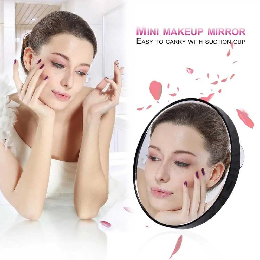 Hot Vanity Makeup Mirror 5X 10X 15X Magnifying Mirror With Two Suction Cups Cosmetics Tools Mini Round Mirror Bathroom Mirror
Hot Vanity Makeup Mirror 5X 10X 15X Magnifying Mirror With Two Suction Cups Cosmetics Tools Mini Round Mirror Bathroom Mirror