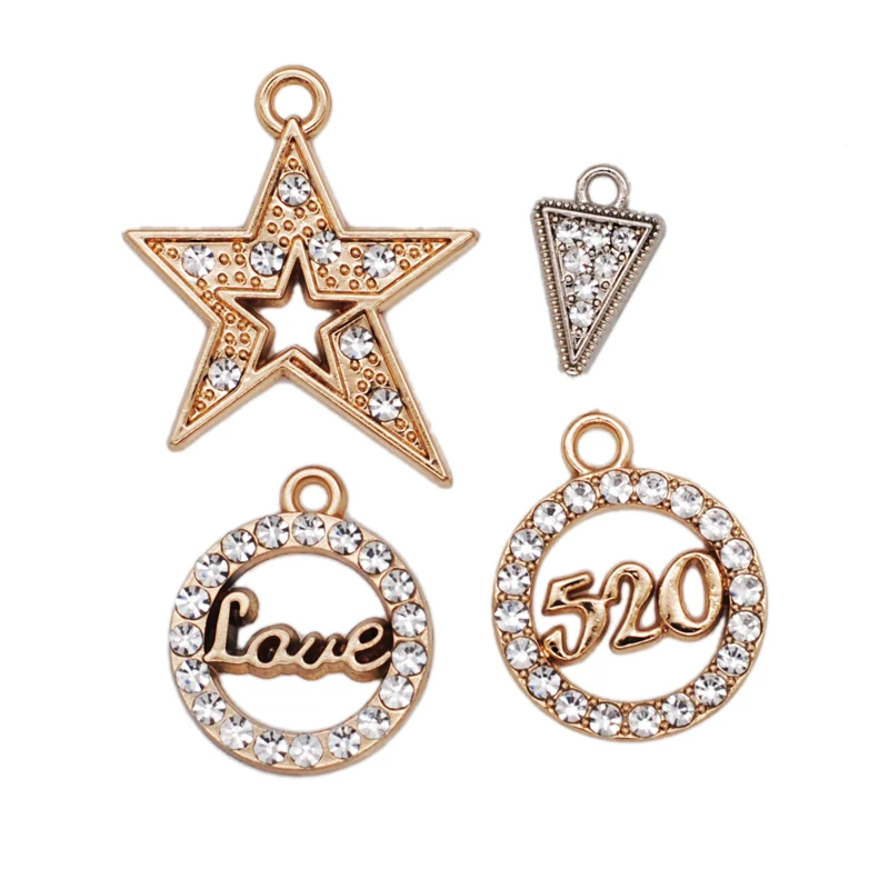 KC Золотой цвет звезды круглые любовь со Стразы Подвески DIY брелок-браслет серьги изготовление подвесок ремесла 10 шт.
KC Золотой цвет звезды круглые любовь со Стразы Подвески DIY брелок-браслет серьги изготовление подвесок ремесла 10 шт.