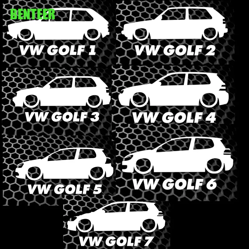 Фото Наклейка на автомобиль для Volksagen Golf7 Golf 6 Golf5 Golf4 Golf3 Golf2 Golf1 Mk1 Mk2 Mk3 Mk4 Mk5 Mk6 Mk7 |