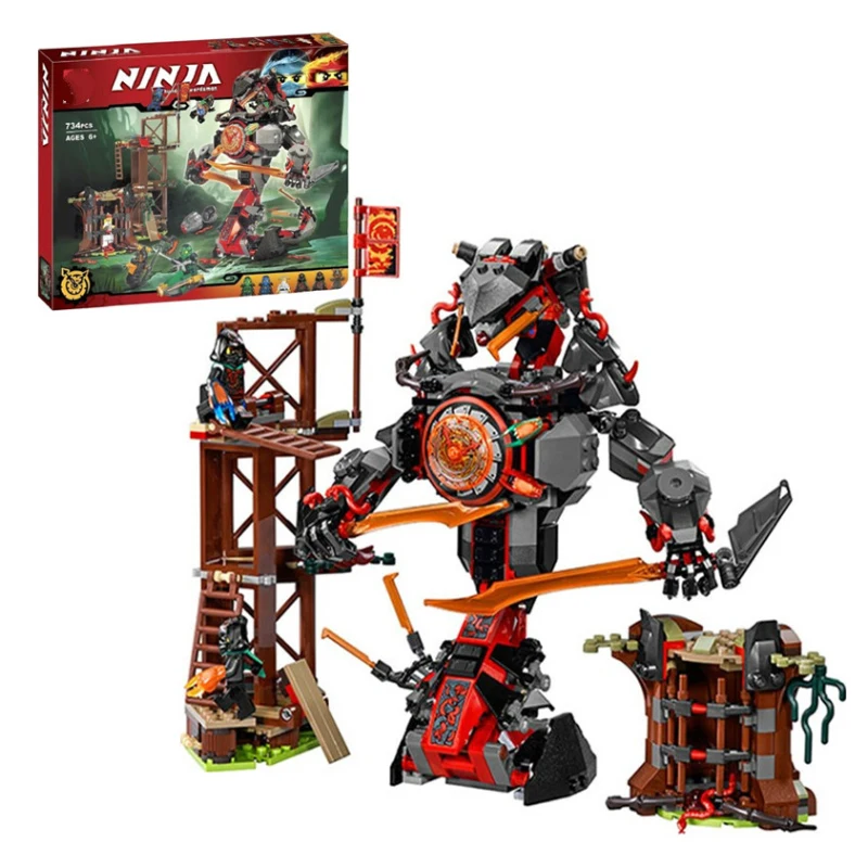 Ninja Dawn of Iron Doom Mech Building Blocks with Figures Compatible Ninjagoes 70626 Bricks DIY Toys for Children
Ninja Dawn of Iron Doom Mech Building Blocks with Figures Compatible Ninjagoes 70626 Bricks DIY Toys for Children