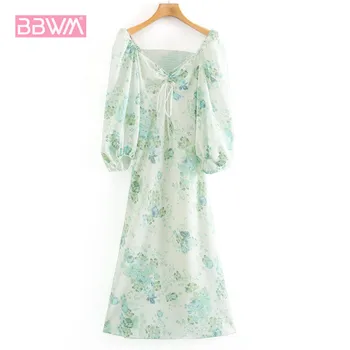 V-neck Sexy Halter Print Drawstring Tie Waist Sweet Women's Dress Elegant Beach Vacation Fresh Chic Female Dress
V-neck Sexy Halter Print Drawstring Tie Waist Sweet Women's Dress Elegant Beach Vacation Fresh Chic Female Dress