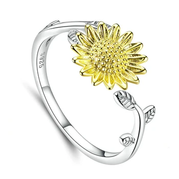 Flower 925Silver Women Engagement Band OPen Ring Luxury Party Gift Jewelry Adjustable size
Flower 925Silver Women Engagement Band OPen Ring Luxury Party Gift Jewelry Adjustable size