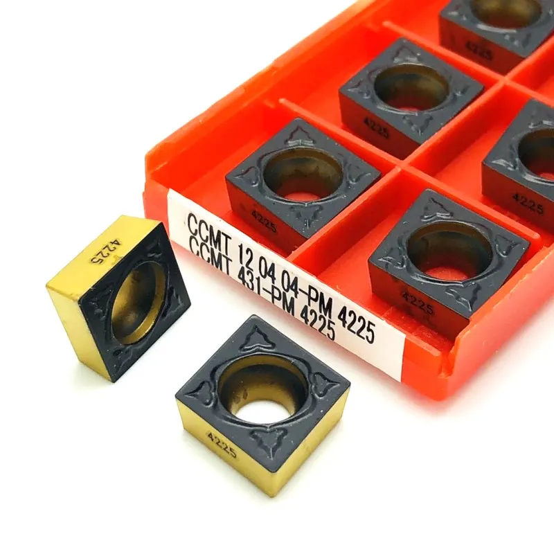 CCMT120404 PM 4225 Carbide Tool CNC Lathe Tools Metal Cutting Tool High Quality Cutting Tool CCMT 120404 Turning Inserts
CCMT120404 PM 4225 Carbide Tool CNC Lathe Tools Metal Cutting Tool High Quality Cutting Tool CCMT 120404 Turning Inserts