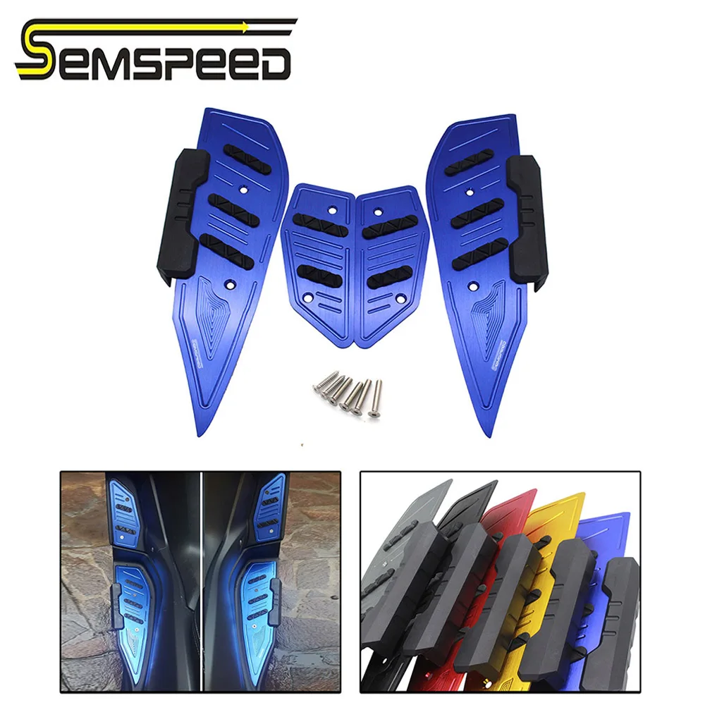 Подножки SEMSPEED для мотоцикла X MAX 2017 2020 с ЧПУ подножки Yamaha XMAX300 400 125 250|Подставки под