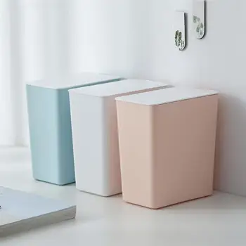 Desktop Plastic Storage Trash Can Table Top Garbage Mini Storage Bucket with Lid Waste Container Barrel Small Dustbins Organizer
Desktop Plastic Storage Trash Can Table Top Garbage Mini Storage Bucket with Lid Waste Container Barrel Small Dustbins Organizer