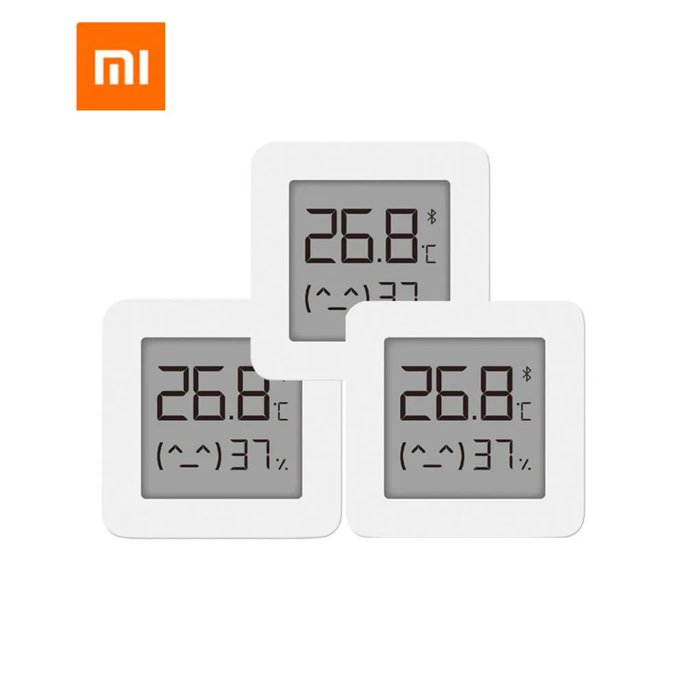 2020 In Stock XIAOMI Mijia Bluetooth Thermometer 2 Wireless Smart Electric Digital Hygrometer Work with APP | Электроника