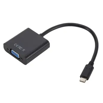 New Type C to VGA Adapter Cable USB C USB 3.1 to VGA Adapter for Macbook VGA cable Splitter Dropshipping Hot Sales
New Type C to VGA Adapter Cable USB C USB 3.1 to VGA Adapter for Macbook VGA cable Splitter Dropshipping Hot Sales