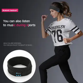Knitting Music Headband with Earphone Mic Wireless Bluetooth Headset Earpiece for Sleep Yoga Running Sports Headphone
Knitting Music Headband with Earphone Mic Wireless Bluetooth Headset Earpiece for Sleep Yoga Running Sports Headphone