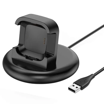 Magnetic Black Accessories Base Stand Portable Replacement USB Cable Station Charging Dock Wired For Fitbit Versa 2 Smart Watch
Magnetic Black Accessories Base Stand Portable Replacement USB Cable Station Charging Dock Wired For Fitbit Versa 2 Smart Watch