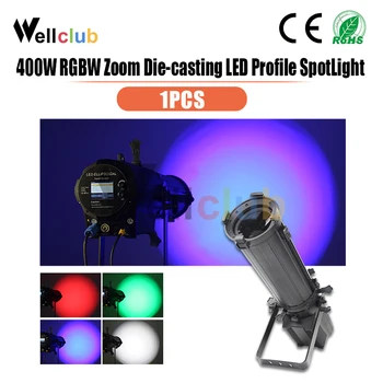 400W RGBW Die-Casting LED Profile Light with Zoom, 4/7 CH, Aluminum LED Profile Spot Light Theater Elliposidal Light
400W RGBW Die-Casting LED Profile Light with Zoom, 4/7 CH, Aluminum LED Profile Spot Light Theater Elliposidal Light
