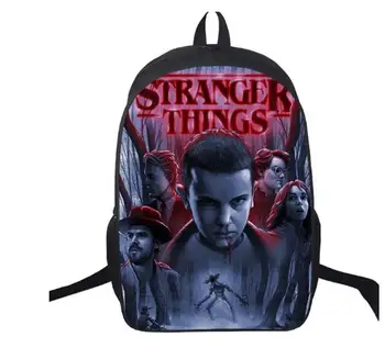 16 Inch Stranger Things Backpack Children Boys Girls Back to School Gift Laptop Backpack Teens Schoolbag Backpack
16 Inch Stranger Things Backpack Children Boys Girls Back to School Gift Laptop Backpack Teens Schoolbag Backpack