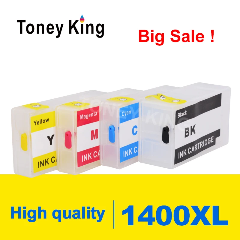 Toney King Refill Ink Cartridge For Canon PGI-1400 MAXIFY MB2040 MB2140 MB2340 MB2740 Printer
Toney King Refill Ink Cartridge For Canon PGI-1400 MAXIFY MB2040 MB2140 MB2340 MB2740 Printer