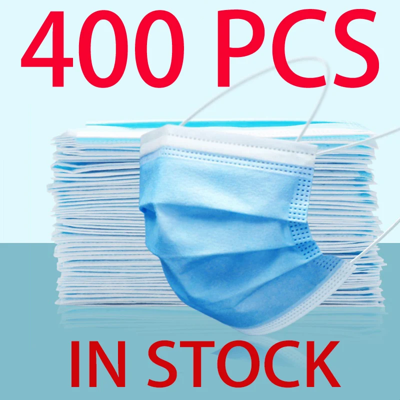 400 Pcs Disposable Mask Anti-Dust Masks Anti-virus Dust-proof 3-layer Non Woven Mask Face Mouth Masks Non Woven
400 Pcs Disposable Mask Anti-Dust Masks Anti-virus Dust-proof 3-layer Non Woven Mask Face Mouth Masks Non Woven