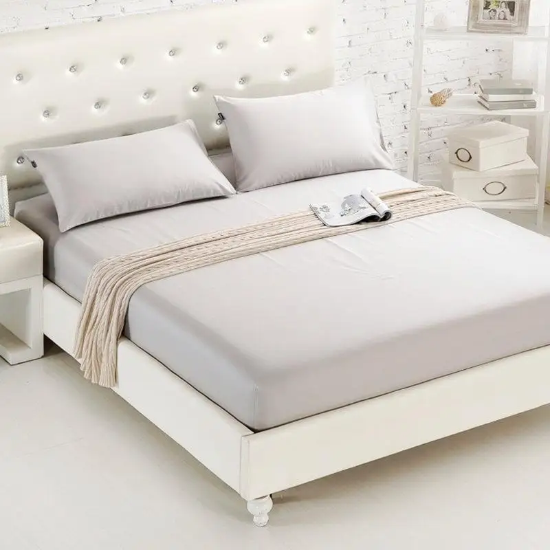 Fitted Sheet Mattress Cover Solid Color Sanding Bedding Linens Bed Sheets With Elastic Band Double Queen Size 1.6m Bedsheet
Fitted Sheet Mattress Cover Solid Color Sanding Bedding Linens Bed Sheets With Elastic Band Double Queen Size 1.6m Bedsheet