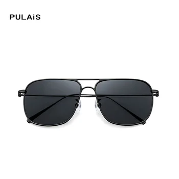 PULAIS Pure Titanium Sunglasses Men's Ultralight Square Eyewear Male Polarized Driving Mirror Fashion Sunglasses Men Women Tide
PULAIS Pure Titanium Sunglasses Men's Ultralight Square Eyewear Male Polarized Driving Mirror Fashion Sunglasses Men Women Tide