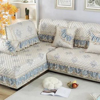 Europe Sofa Covers Luxury Lace Decor Corner Sofa Cover Towel Home Furniture Protector Cover for Living Room Sectional Slipcover 
Europe Sofa Covers Luxury Lace Decor Corner Sofa Cover Towel Home Furniture Protector Cover for Living Room Sectional Slipcover