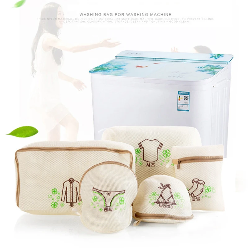 Delicate Embroidered Laundry Bag For Bra Stocking Lingerie Travel Clothes Storage Mesh Net High Quality Zippered Washing Bags
Delicate Embroidered Laundry Bag For Bra Stocking Lingerie Travel Clothes Storage Mesh Net High Quality Zippered Washing Bags