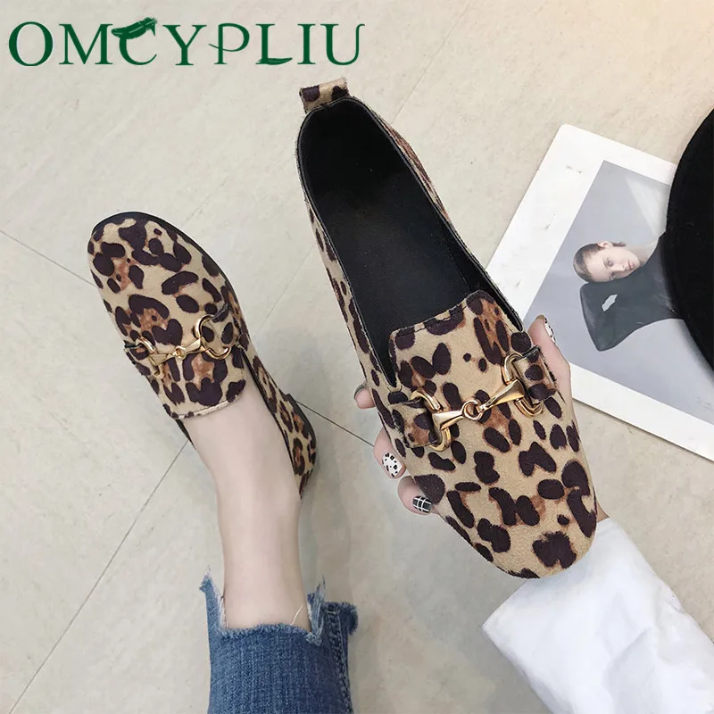 Flat Shoes Women 2019 Autumn New Designer Leopard Ladies Flats Shallow Mouth Soft Plus size Woman Work Shoe Female Zapatos Mujer 
Flat Shoes Women 2019 Autumn New Designer Leopard Ladies Flats Shallow Mouth Soft Plus size Woman Work Shoe Female Zapatos Mujer