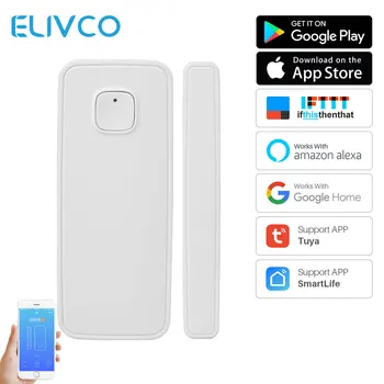 Smart WiFi Door Alarm Window Sensor Smart Home Security PK Xiaomi Door Sensor Tuya App Control Work With Alexa Google Home IFTTT
Smart WiFi Door Alarm Window Sensor Smart Home Security PK Xiaomi Door Sensor Tuya App Control Work With Alexa Google Home IFTTT