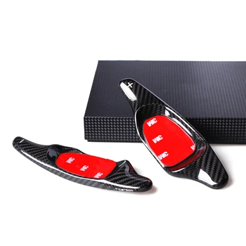 2pcs/Pairs Black Carbon Fiber Steering Wheel Shift Paddle Extension For Audi S3 US 
2pcs/Pairs Black Carbon Fiber Steering Wheel Shift Paddle Extension For Audi S3 US